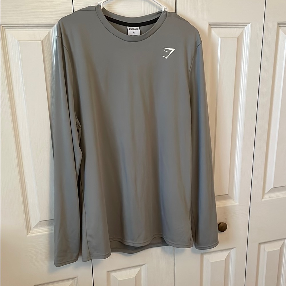 Gray Gymshark Men's Shirt